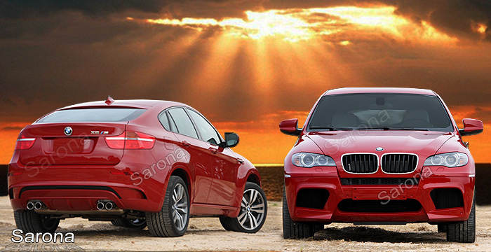 Custom BMW X6 Body Kit  SUV/SAV/Crossover (2008 - 2014) - $2390.00 (Manufacturer Sarona, Part #BM-050-KT)